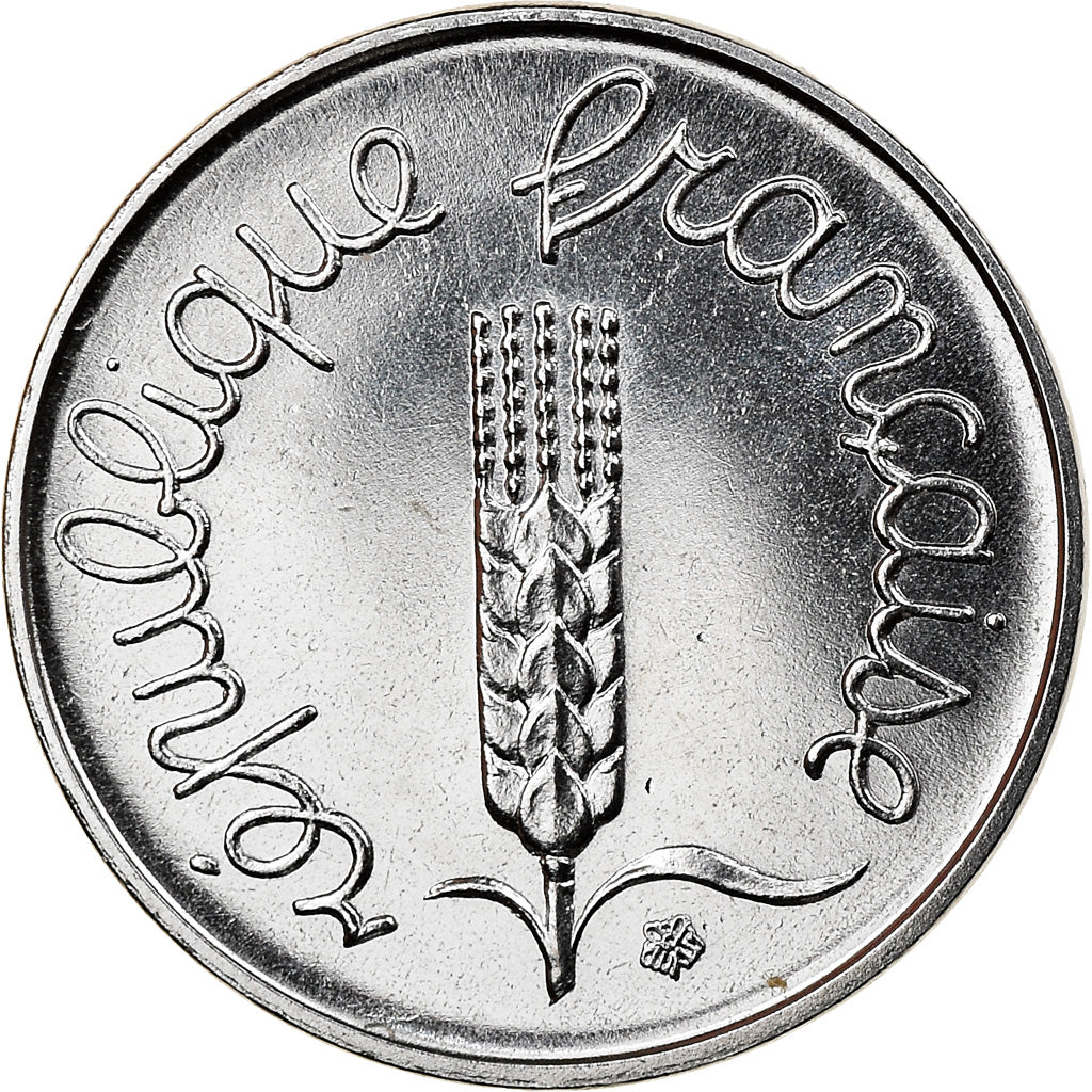 Moneta, Francia, Épi, Centime, 1980, Paris, FDC, Acciaio inossidabile, KM:928