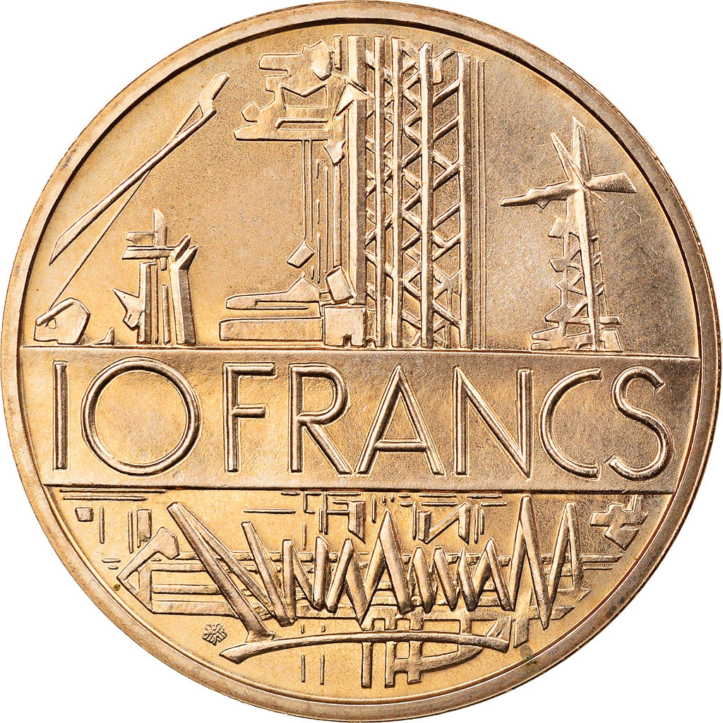 Monnaie, France, Mathieu, 10 Francs, 1980, Paris, FDC, Nickel-brass