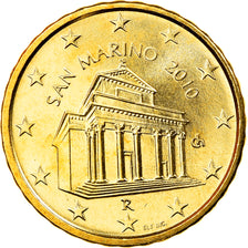 San Marino, 10 Euro Cent, 2010, Rome, FDC, Ottone, KM:482