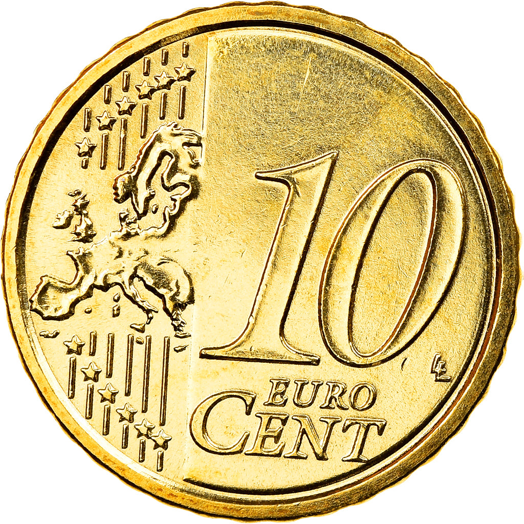 San Marino, 10 Euro Cent, 2010, Rome, FDC, Ottone, KM:482