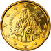 San Marino, 20 Euro Cent, 2008, Rome, FDC, Laiton, KM:483