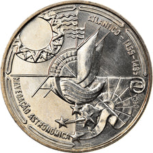 Moneta, Portogallo, 100 Escudos, 1990, Navigation astronomique, FDC