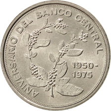 COSTA RICA, 5 Colones, 1975, KM #203, MS(63), Nickel, 29.5, 11.76