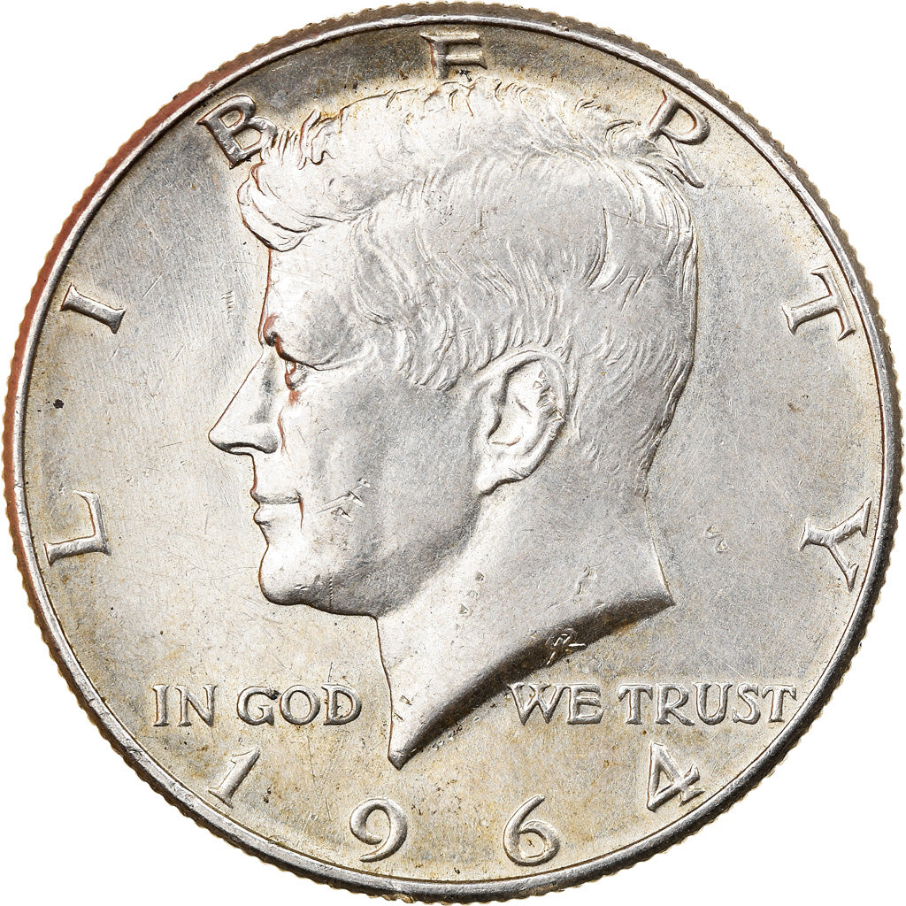 Monnaie, États-Unis, Kennedy Half Dollar, Half Dollar, 1964, U.S. Mint