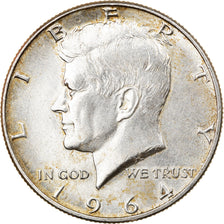 Monnaie, États-Unis, Kennedy Half Dollar, Half Dollar, 1964, U.S. Mint, Denver