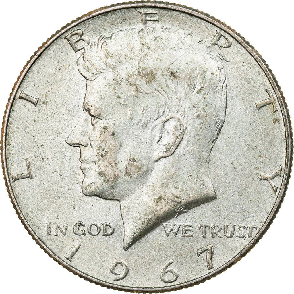 Moneta, Stati Uniti, Kennedy Half Dollar, Half Dollar, 1967, U.S. Mint