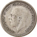 Münze, Großbritannien, George V, 6 Pence, 1927, S, Silber, KM:815a.1