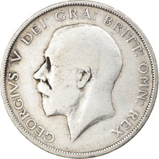 Moneta, Gran Bretagna, George V, 1/2 Crown, 1912, MB, Argento, KM:818.1