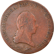 Monnaie, Autriche, Franz II (I), 6 Kreuzer, 1800, TB+, Cuivre, KM:2128
