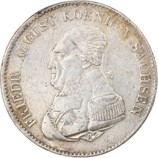 Monnaie, Etats allemands, SAXONY-ALBERTINE, Friedrich August I, Thaler, 1823