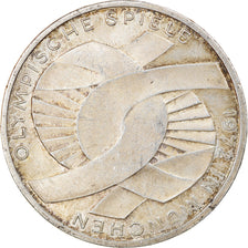 Coin, GERMANY - FEDERAL REPUBLIC, 10 Mark, 1972, Stuttgart, EF(40-45), Silver