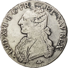 FRANCE, Écu aux branches d'olivier, ECU, 1788, Toulouse, KM #564.10, VF(30-35), 