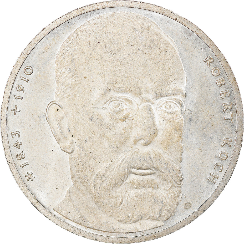 Coin, GERMANY - FEDERAL REPUBLIC, 10 Mark, 1993, Hamburg, Germany, EF(40-45)