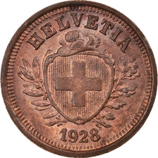 Moneta, Svizzera, Rappen, 1928, Bern, BB, Bronzo, KM:3.2