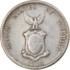 Münze, Philippinen, 20 Centavos, 1944, S+, Silber, KM:182