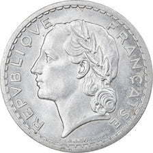 Moneta, Francia, Lavrillier, 5 Francs, 1946, Paris, SPL-, Alluminio, KM:888b.1
