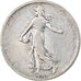 Moeda, França, Semeuse, 2 Francs, 1901, Paris, VF(30-35), Prata, KM:845.1