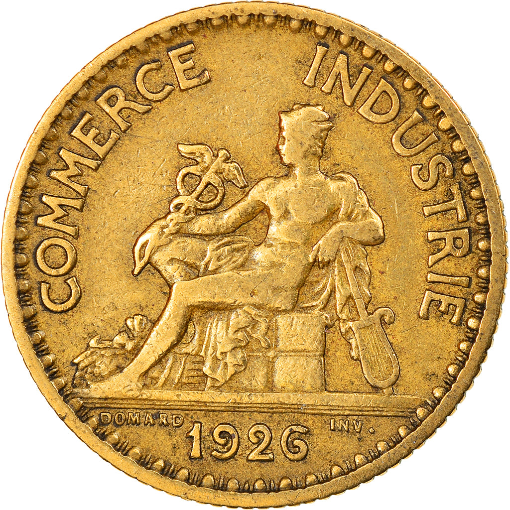 Monnaie, France, Chambre de commerce, Franc, 1926, Paris, TB+, Aluminum-Bronze