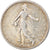 Moneta, Francja, Semeuse, Franc, 1910, Paris, VF(30-35), Srebro, KM:844.1