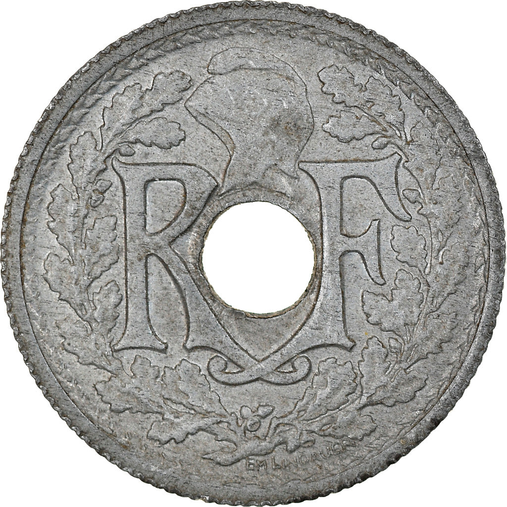 Coin, France, Lindauer, 10 Centimes, 1945, Castelsarrasin, VF(30-35), Zinc