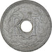 Coin, France, Lindauer, 10 Centimes, 1945, Castelsarrasin, VF(30-35), Zinc