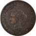 Monnaie, France, Cérès, 2 Centimes, 1878, Bordeaux, TB+, Bronze, Gadoury:105