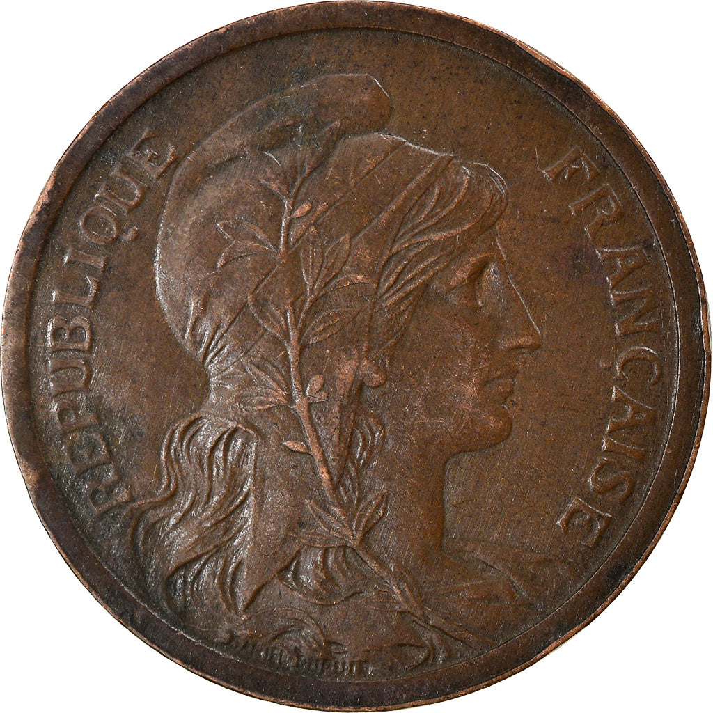 Monnaie, France, Dupuis, 2 Centimes, 1898, Paris, TTB, Bronze, Gadoury:107