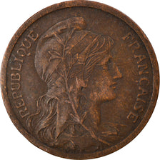 Moneta, Francia, Dupuis, 2 Centimes, 1899, Paris, MB+, Bronzo, KM:841