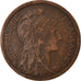 Moneta, Francia, Dupuis, 2 Centimes, 1899, Paris, MB+, Bronzo, KM:841
