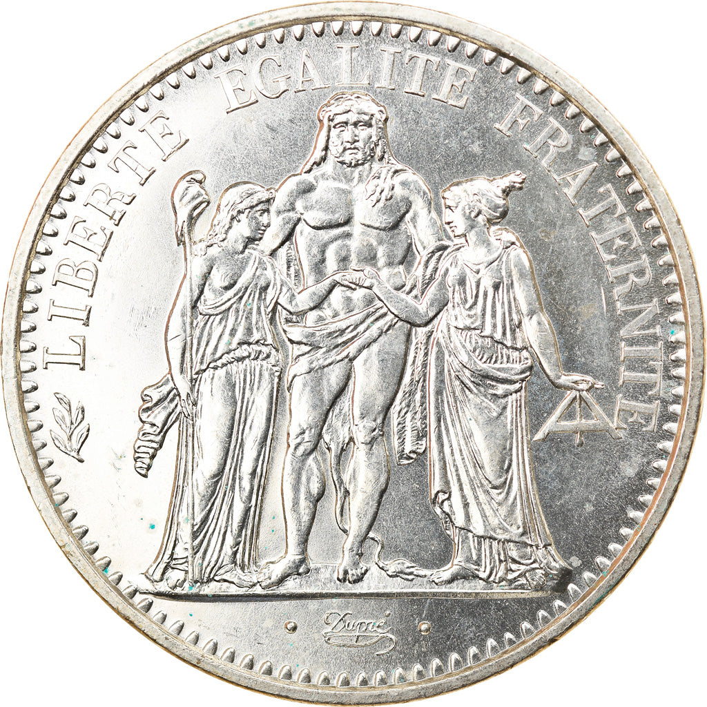 Moneta, Francja, Hercule, 10 Francs, 1972, Paris, AU(55-58), Srebro, KM:932
