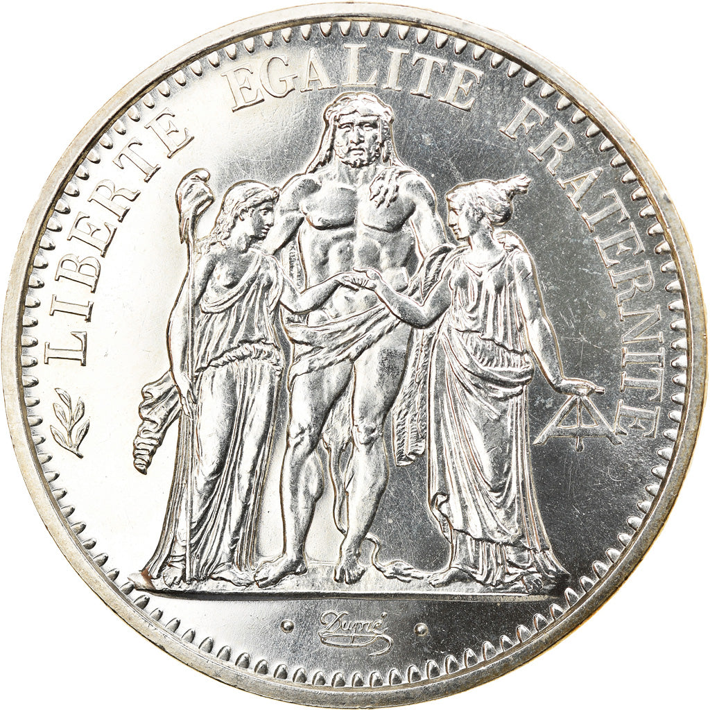 Coin, France, Hercule, 10 Francs, 1973, Paris, MS(63), Silver, KM:932