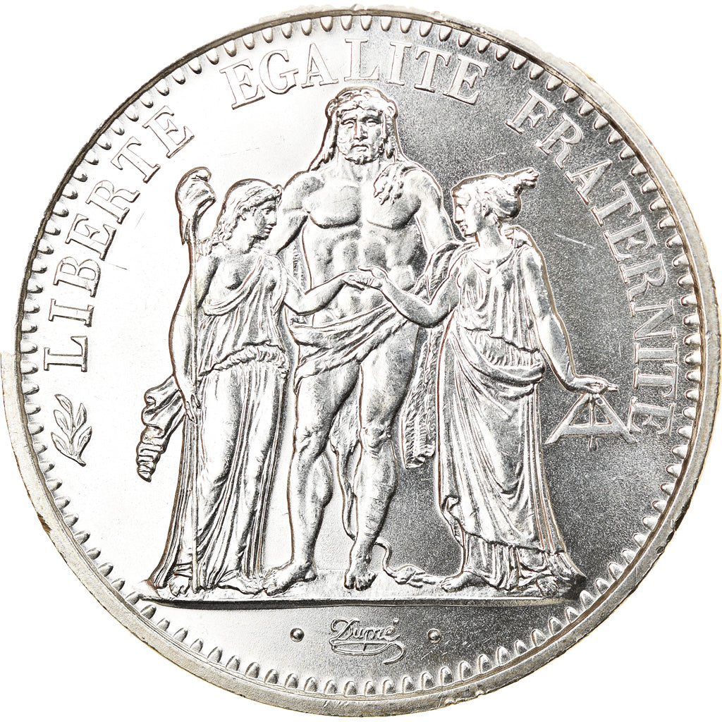Münze, Frankreich, Hercule, 10 Francs, 1973, Paris, UNZ, Silber, KM:932