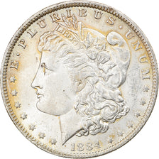 Moeda, Estados Unidos da América, Morgan Dollar, Dollar, 1884, U.S. Mint, New