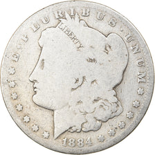 Moneda, Estados Unidos, Morgan Dollar, Dollar, 1884, U.S. Mint, Philadelphia