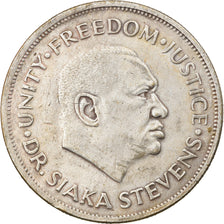 Moneta, Sierra Leone, Leone, 1974, British Royal Mint, BB, Rame-nichel, KM:26