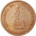 Munten, Colombia, 5 Pesos, 1981, ZF, Bronze, KM:268