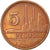 Moneda, Colombia, 5 Pesos, 1981, MBC, Bronce, KM:268