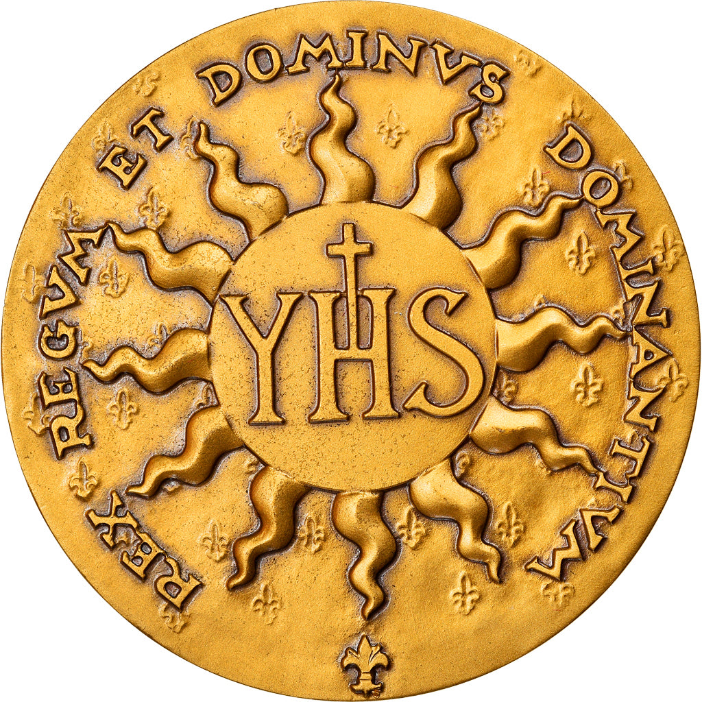 Italy, Medal, Jean-Paul II à Florence, Religions & beliefs, 1986, Bino Bini