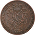 Münze, Belgien, Leopold I, 2 Centimes, 1852, S+, Kupfer, KM:4.2