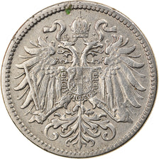 Coin, Austria, Franz Joseph I, 10 Heller, 1910, EF(40-45), Nickel, KM:2802