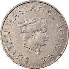 Monnaie, BRUNEI, Sultan Hassanal Bolkiah, 20 Sen, 1979, TTB, Copper-nickel