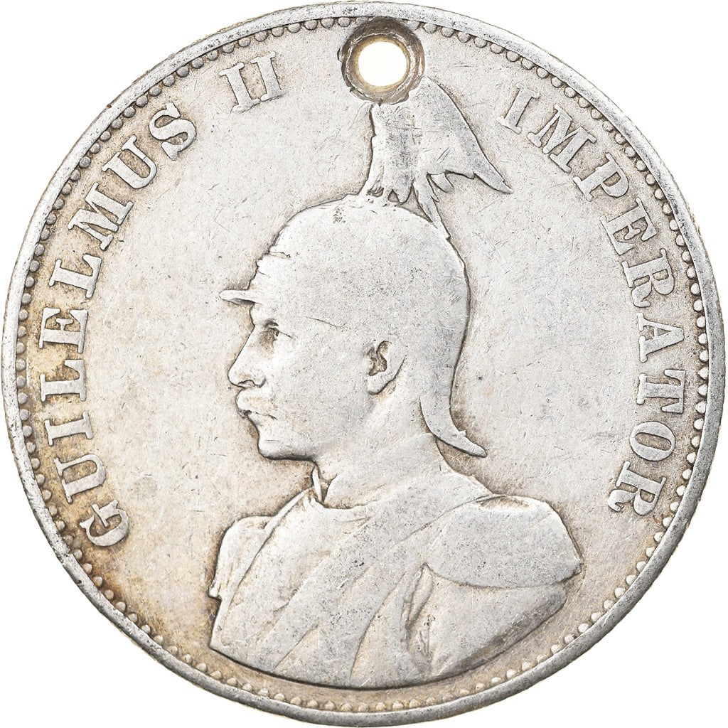 Moneta, AFRICA ORIENTALE TEDESCA, Wihelm II, 2 Rupien, 1894, MB, Argento, KM:5