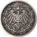 Coin, GERMANY - EMPIRE, 1/2 Mark, 1905, Karlsruhe, VF(30-35), Silver, KM:17
