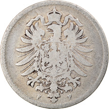 Moneta, GERMANIA - IMPERO, Wilhelm I, Mark, 1874, Stuttgart, MB+, Argento, KM:7