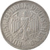 Coin, GERMANY - FEDERAL REPUBLIC, Mark, 1954, Karlsruhe, EF(40-45)