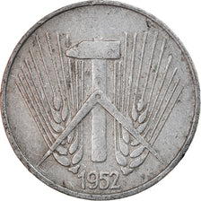Moneta, REPUBBLICA DEMOCRATICA TEDESCA, Pfennig, 1952, Muldenhütten, BB