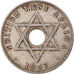 Coin, BRITISH WEST AFRICA, George VI, Penny, 1947, EF(40-45), Copper-nickel