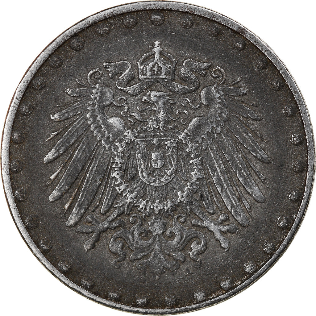 Münze, GERMANY - EMPIRE, 10 Pfennig, 1916, Berlin, S+, Iron, KM:20