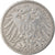 Moneta, GERMANIA - IMPERO, Wilhelm II, 10 Pfennig, 1893, Karlsruhe, MB+