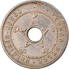 Moneta, Congo belga, 5 Centimes, 1921, SPL-, Rame-nichel, KM:17